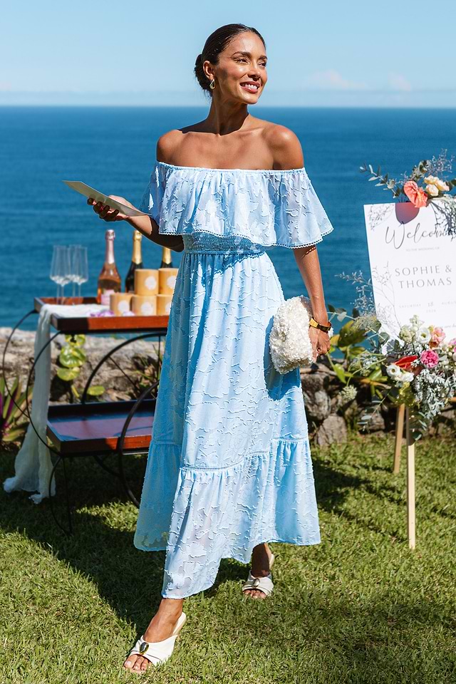 rosalyn maxi dress for love and lemons Rosalyn Maxi Dress – Borrowed Style
