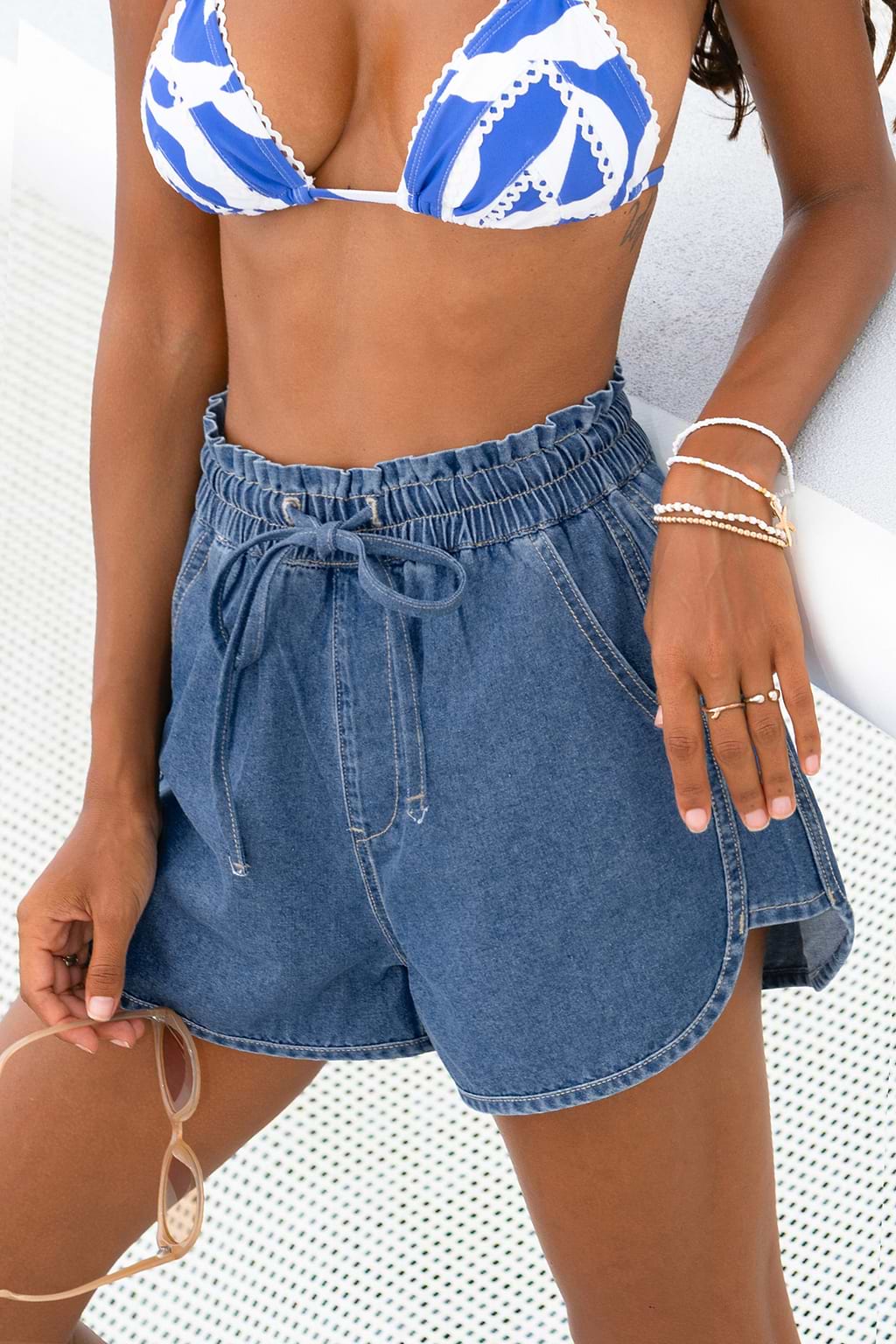 Next Step Blue Shorts