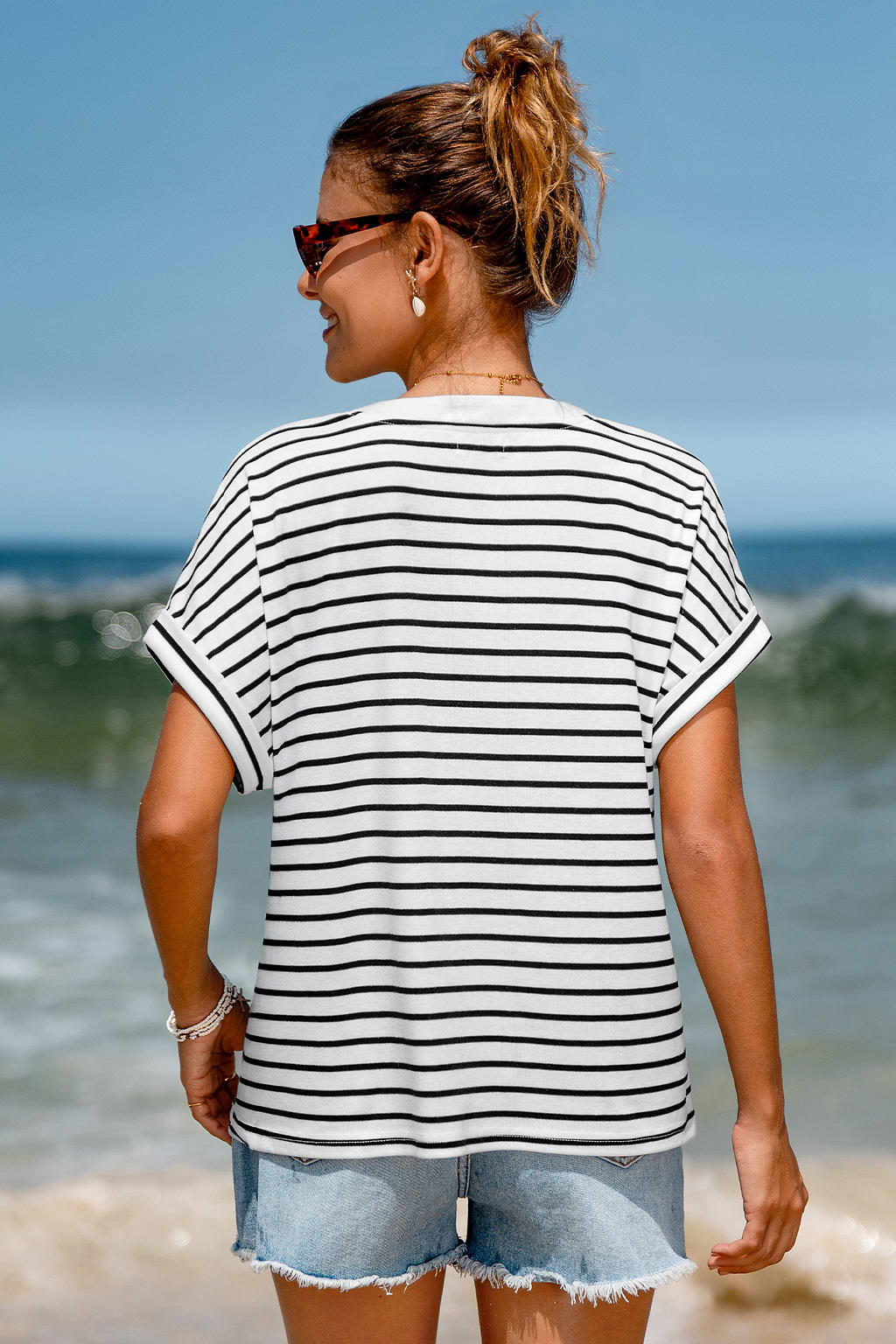 T-shirt rayé essentiel