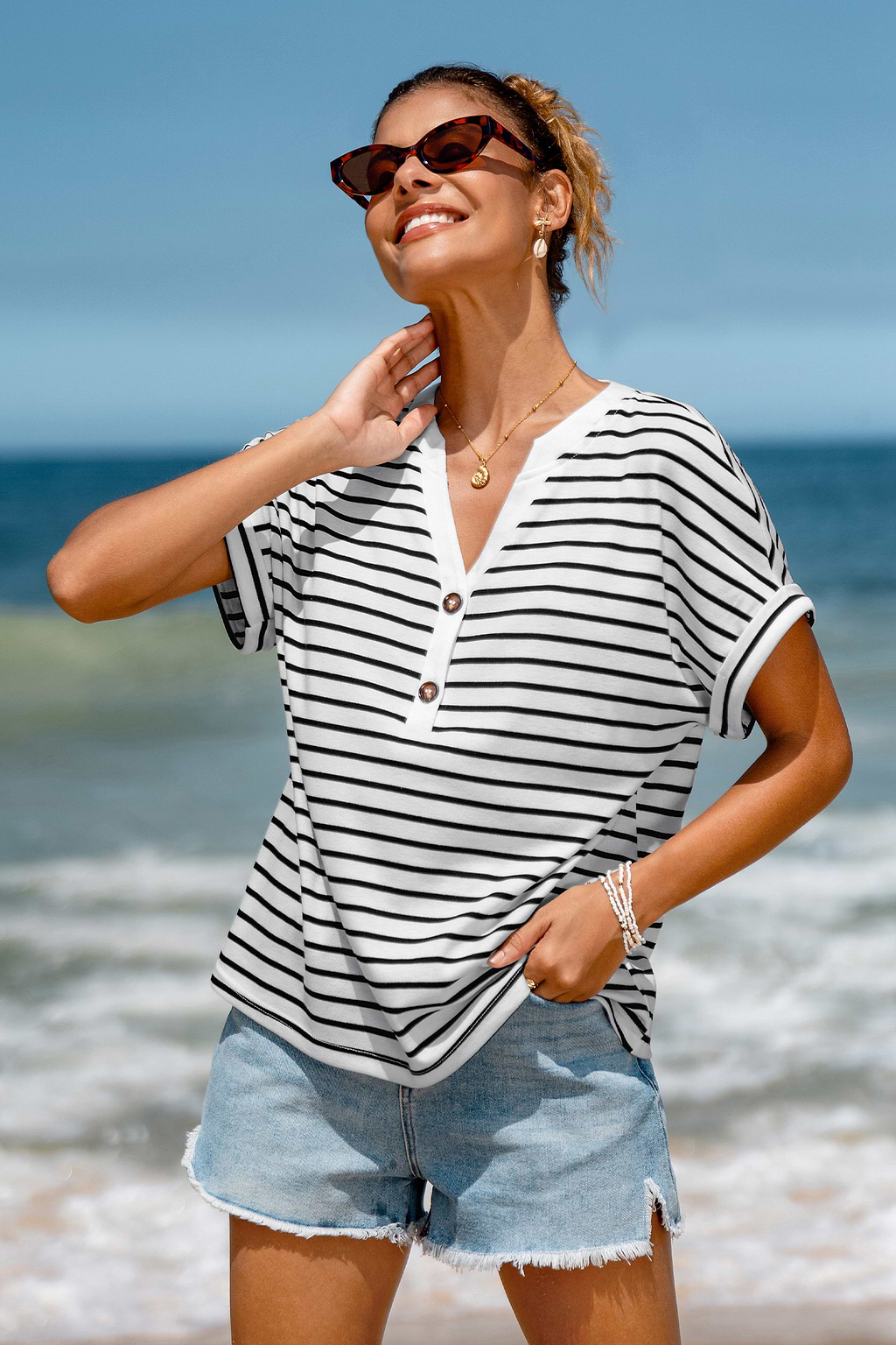 Saltwater Essential Striped Tee