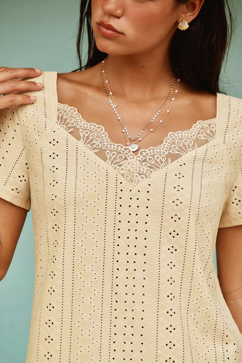 My Moment Beige Tee