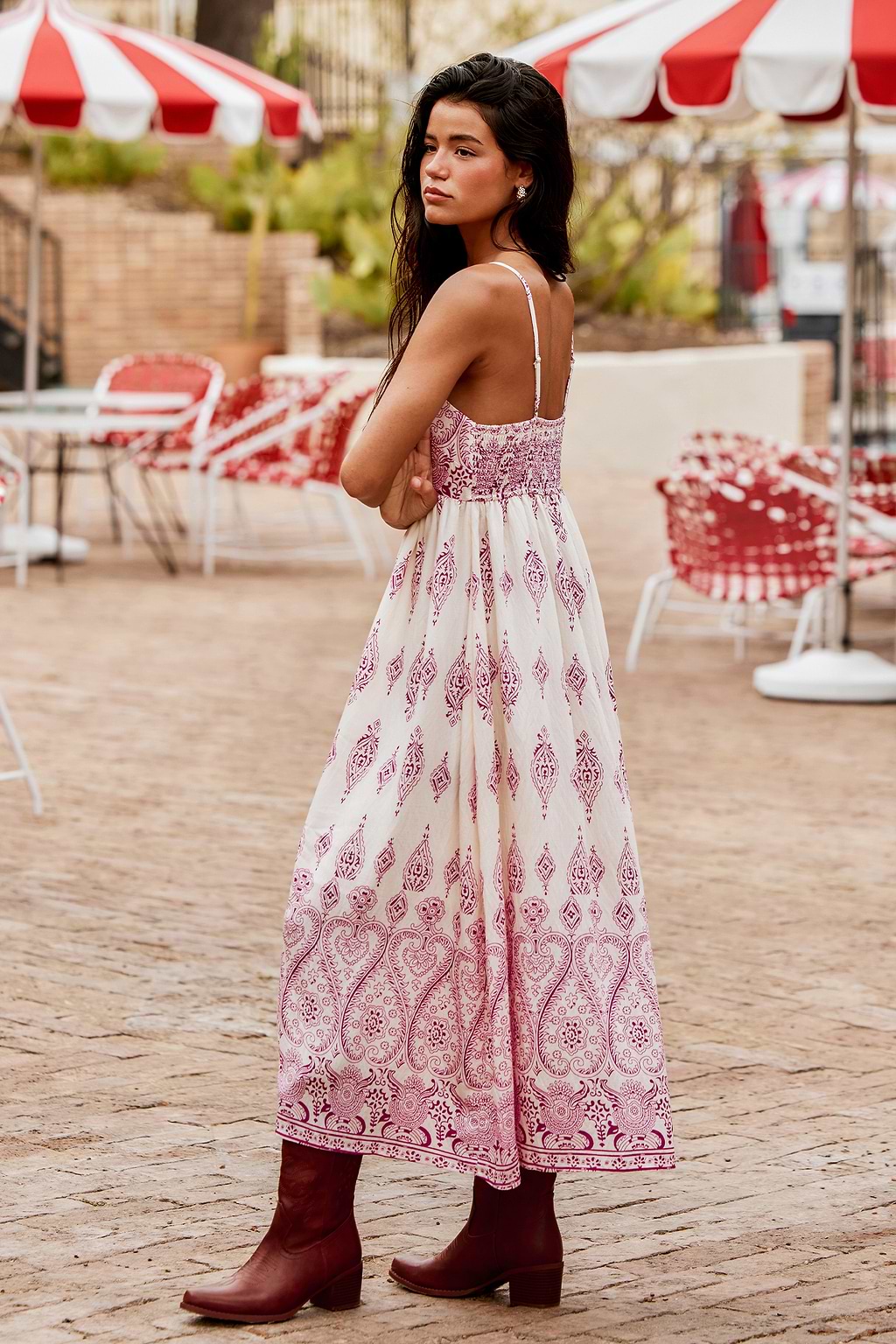 Sun on Repeat Ornate Maxi Dress