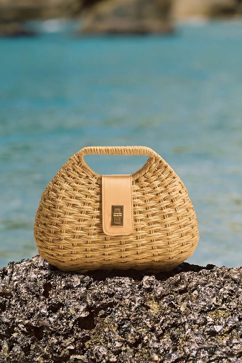 City Night Straw Bag