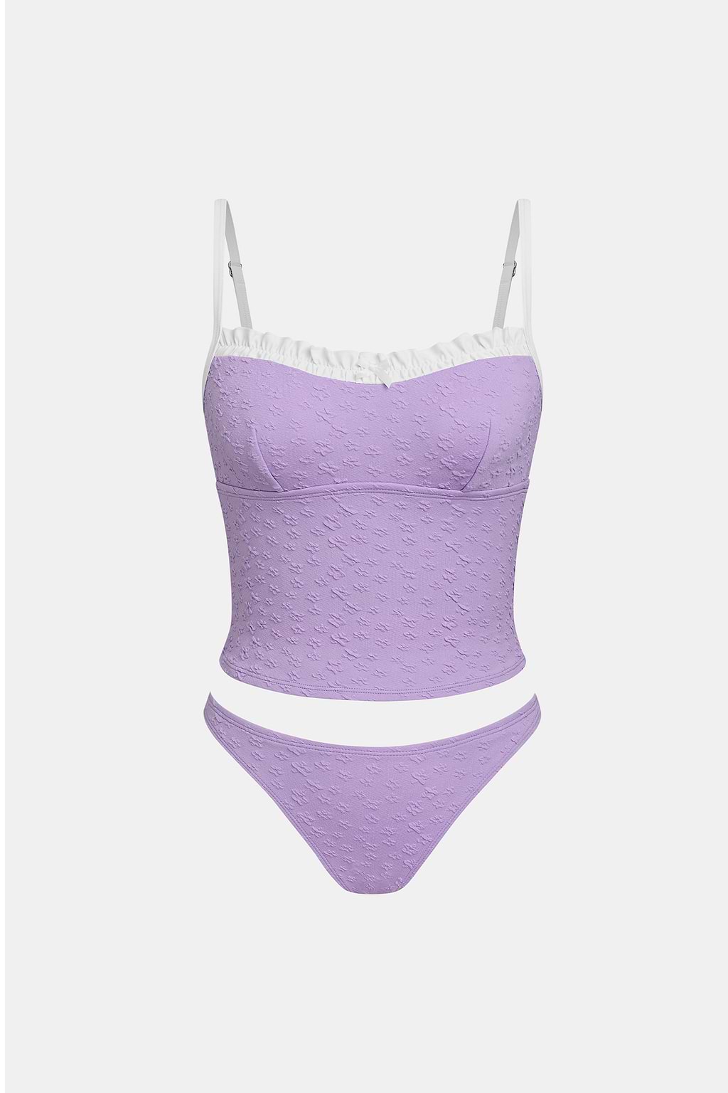 Austin Has My Heart Purple Tankini Set