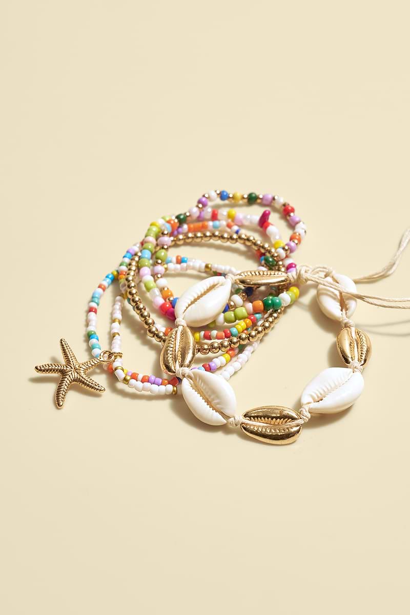 Island Colors Beaded Bracelet Set