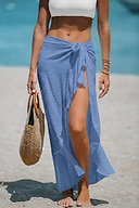In the Wind Blue Cover-Up Sarong