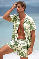 Chemise florale à l’allure légère