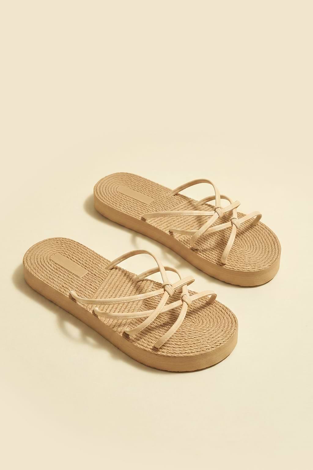 Kiss the Sun White Sandals