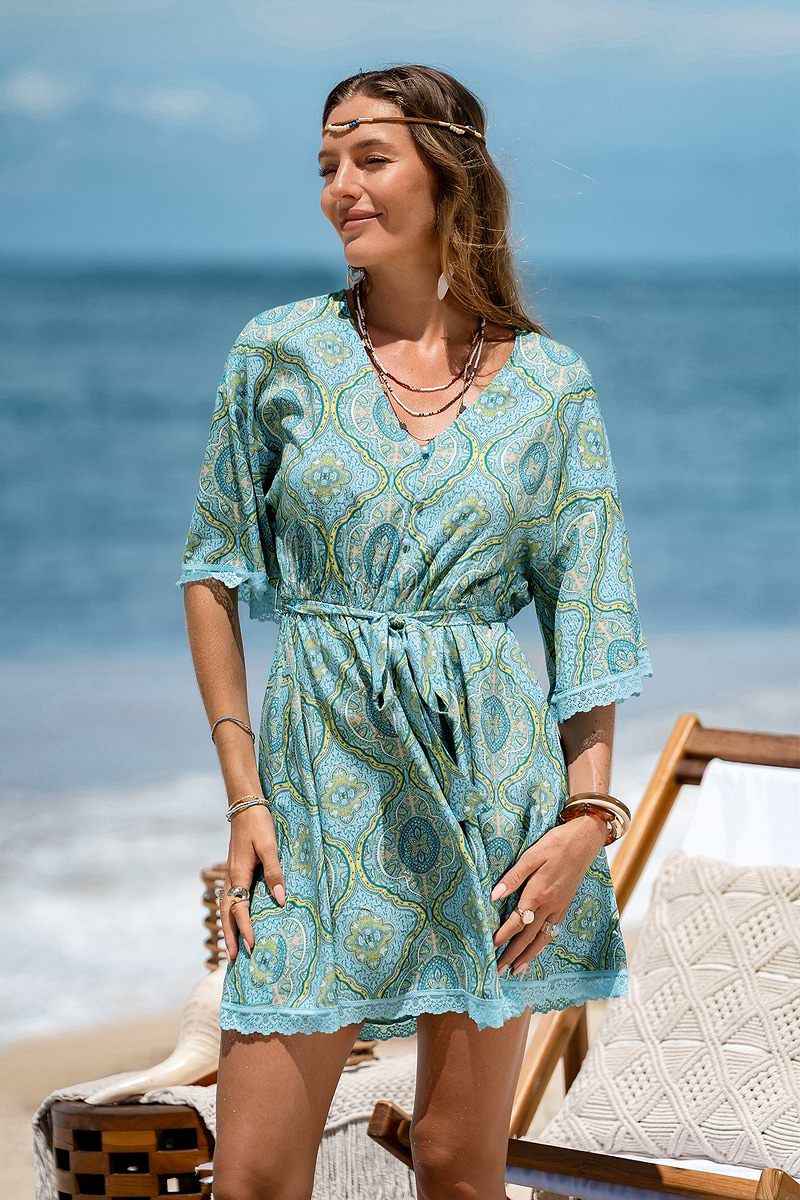 Intuitive Ornate Mini Dress