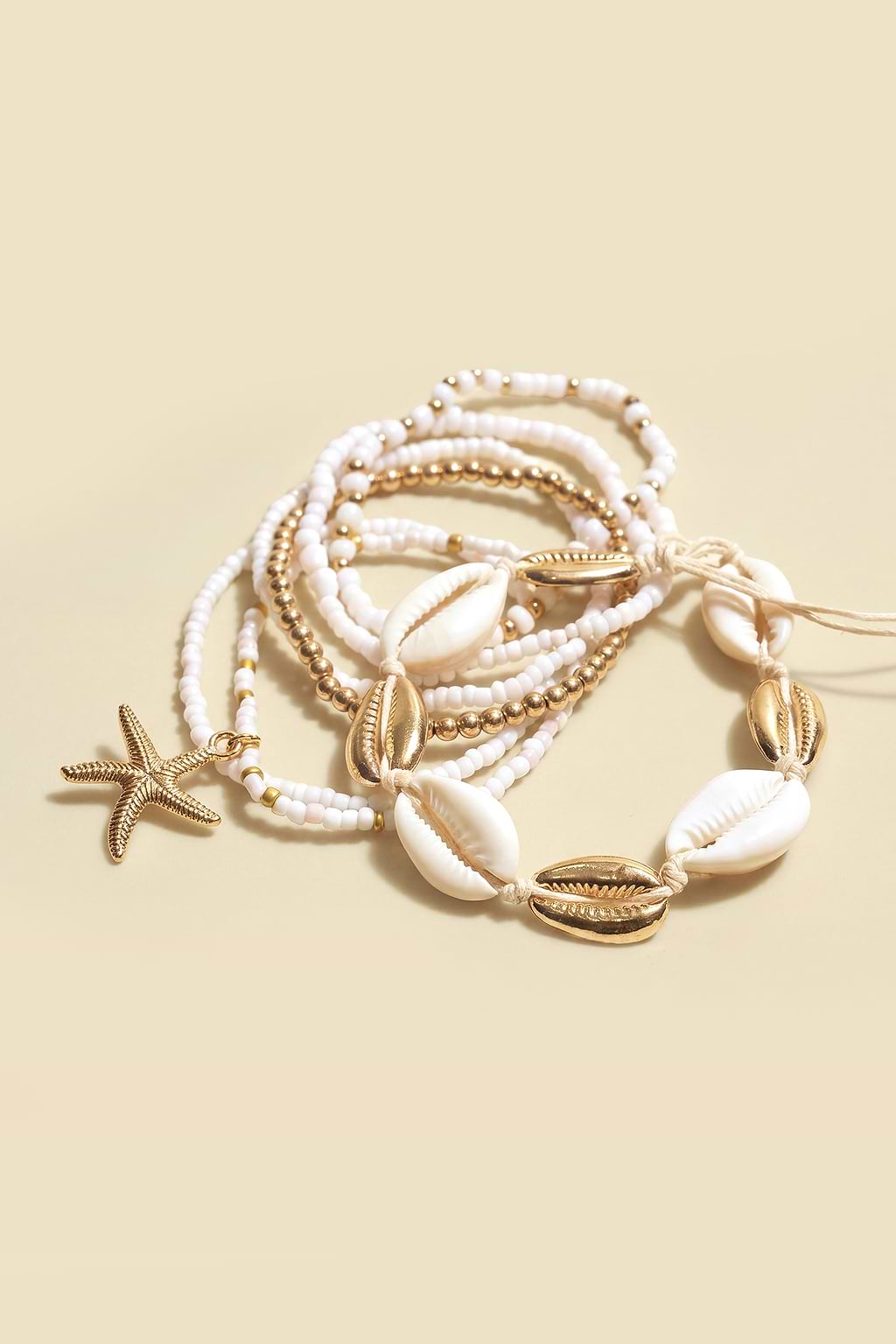 Beach Weekend Beaded Anklet Set