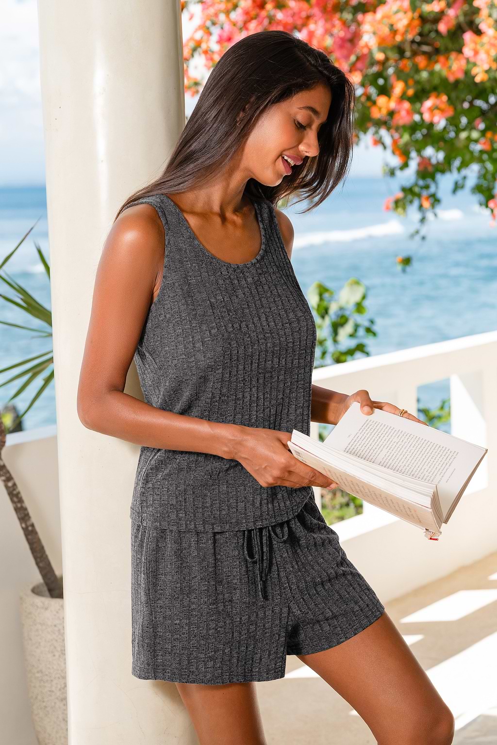 Sleep Soundly Grey Pajama Set