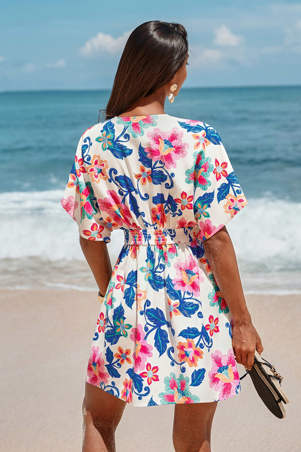 Just Because Floral Mini Dress