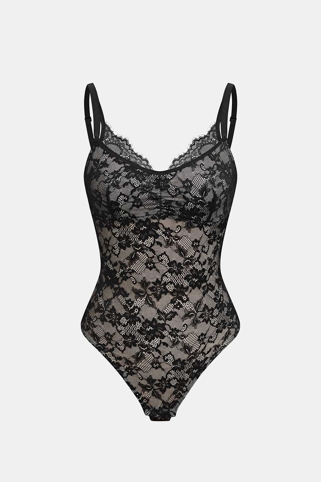 In the Know Black Shapewear Bodysuit