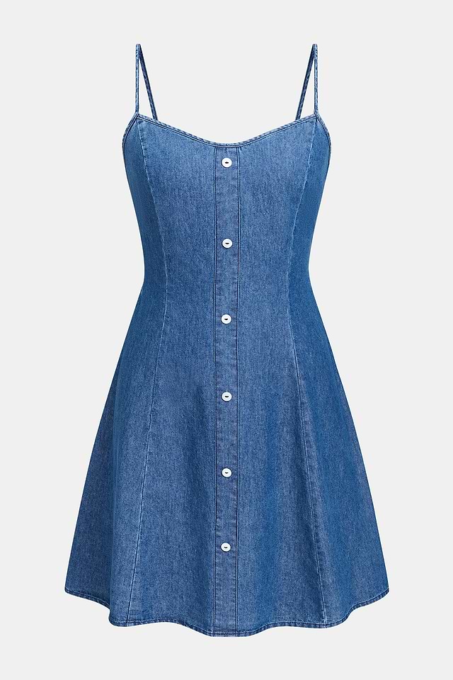 Encore Denim Mini Dress Encore Denim Mini Dress