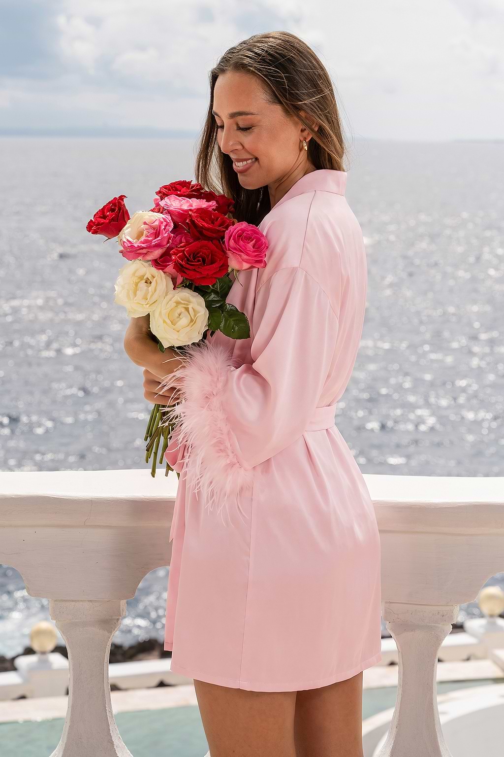 True Luxury Pink Pajama Set