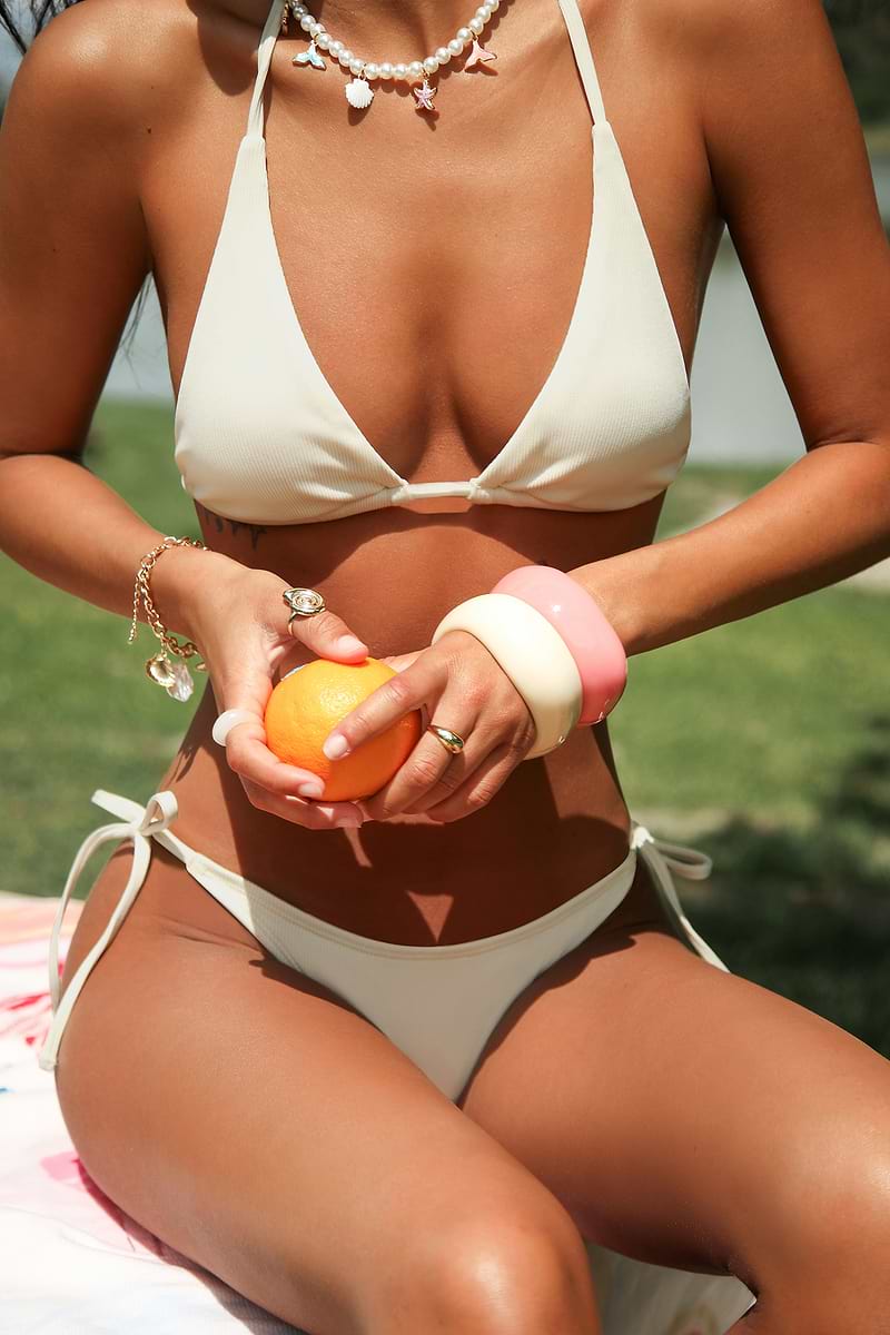 Intentional Cream Bikini Set