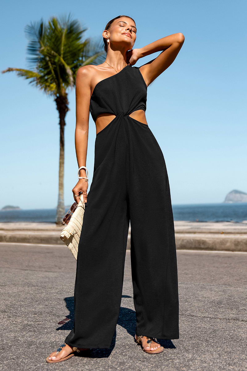 Fully Booked Black Jumpsuit