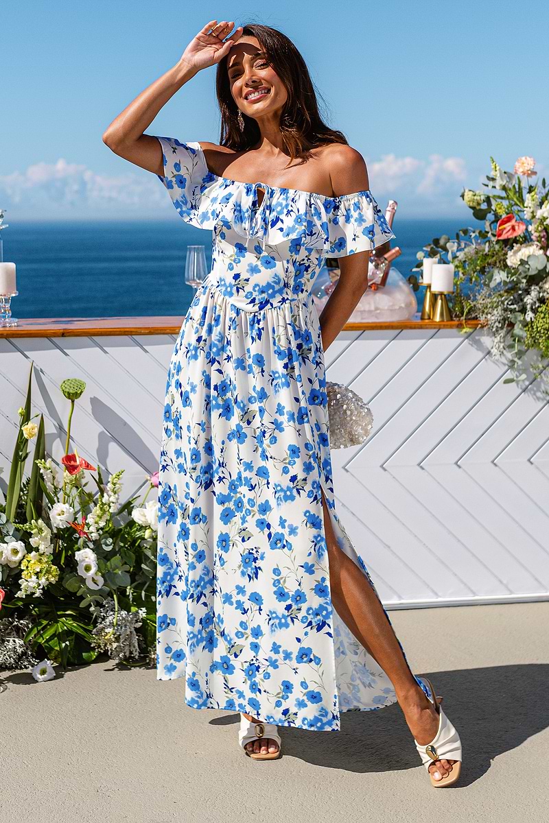 Fairytale Ending Floral Maxi Dress