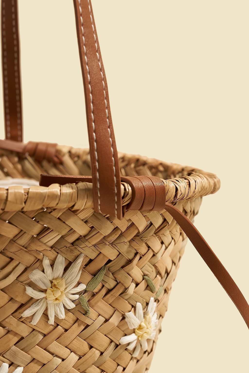 Bolsa de paja para cesta de flores