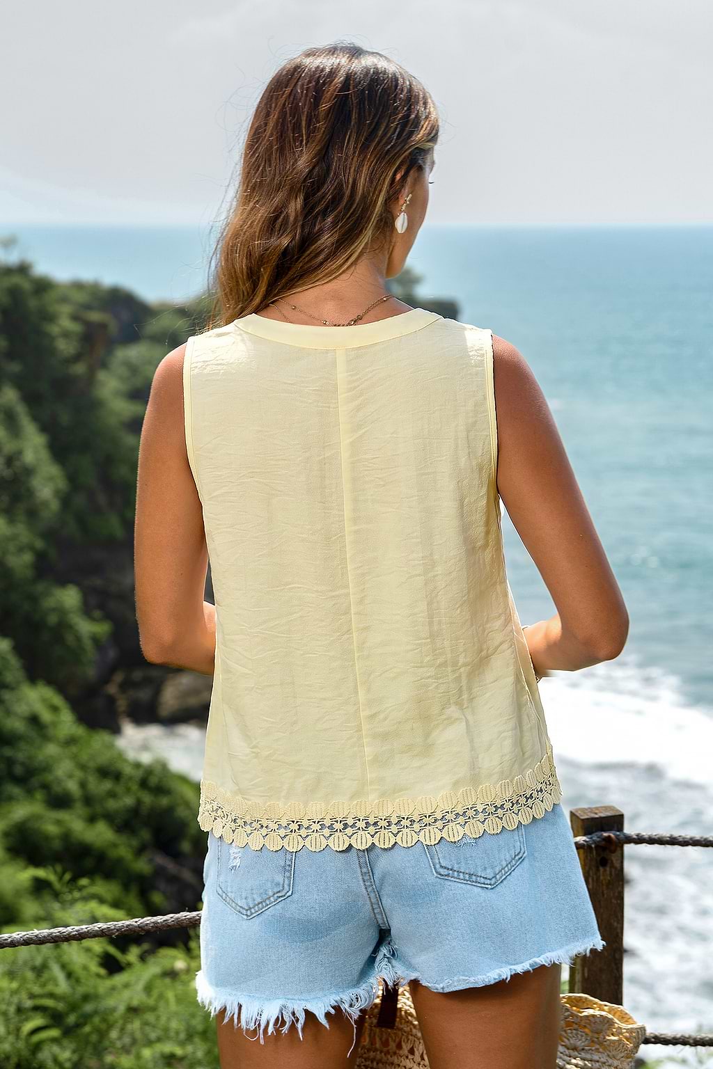 Countryside Light Yellow Top