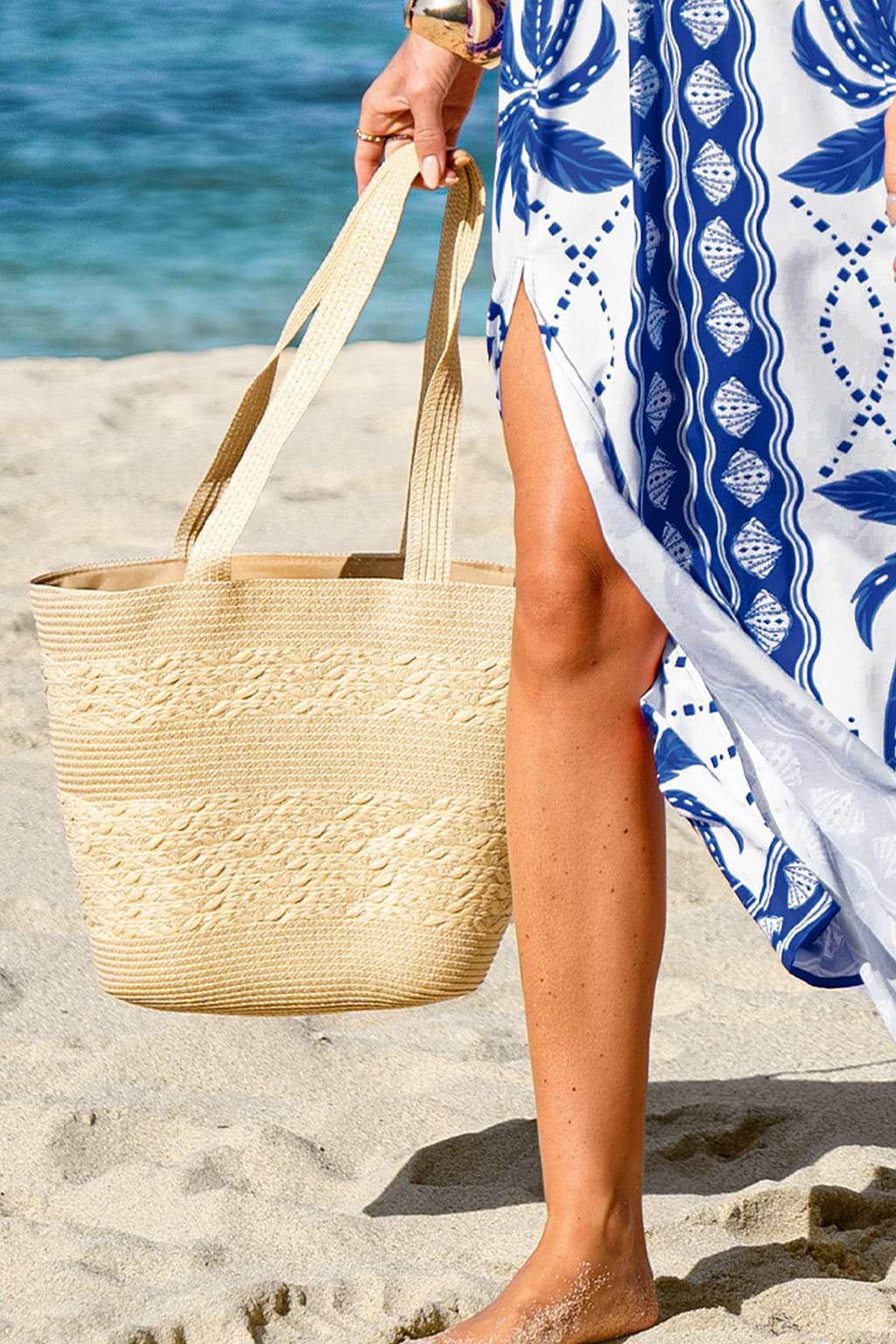 Borsa di paglia Coconut Glow