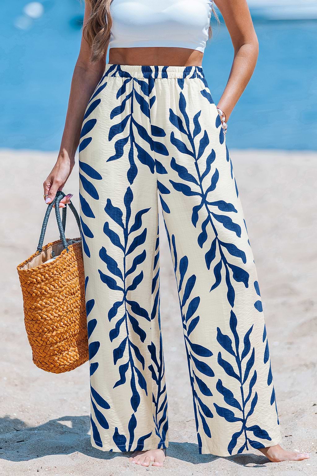 Cosmic Moon Tropical Pants