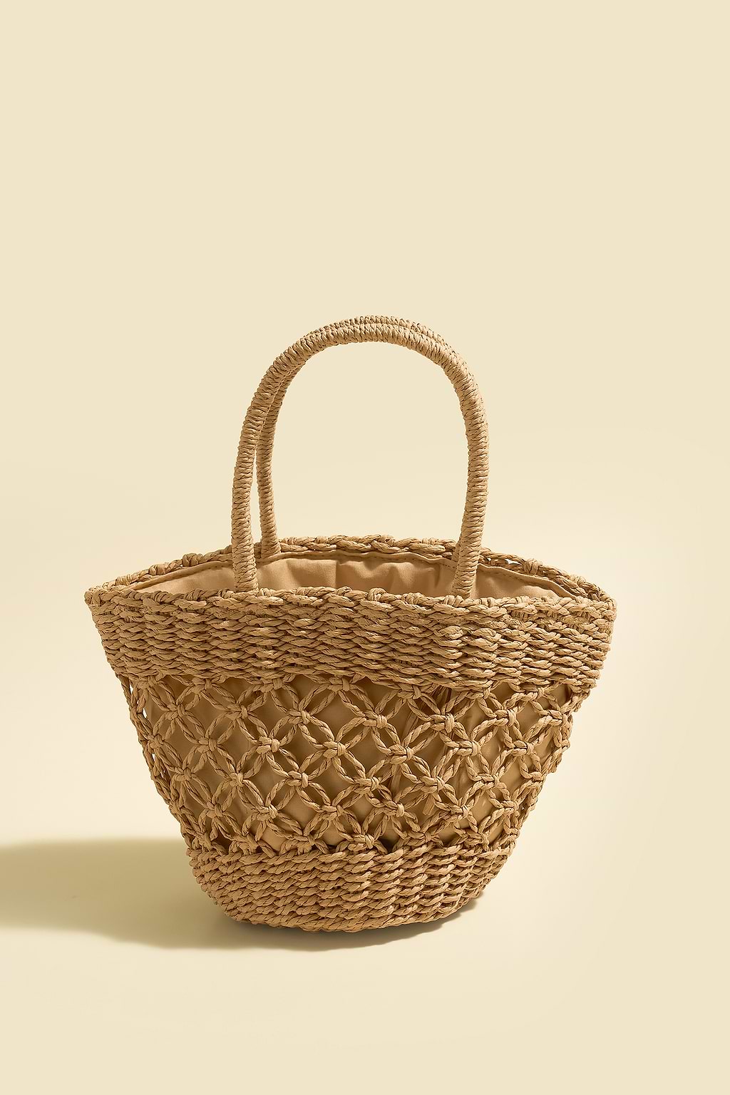 Borsa di paglia imprevedibile