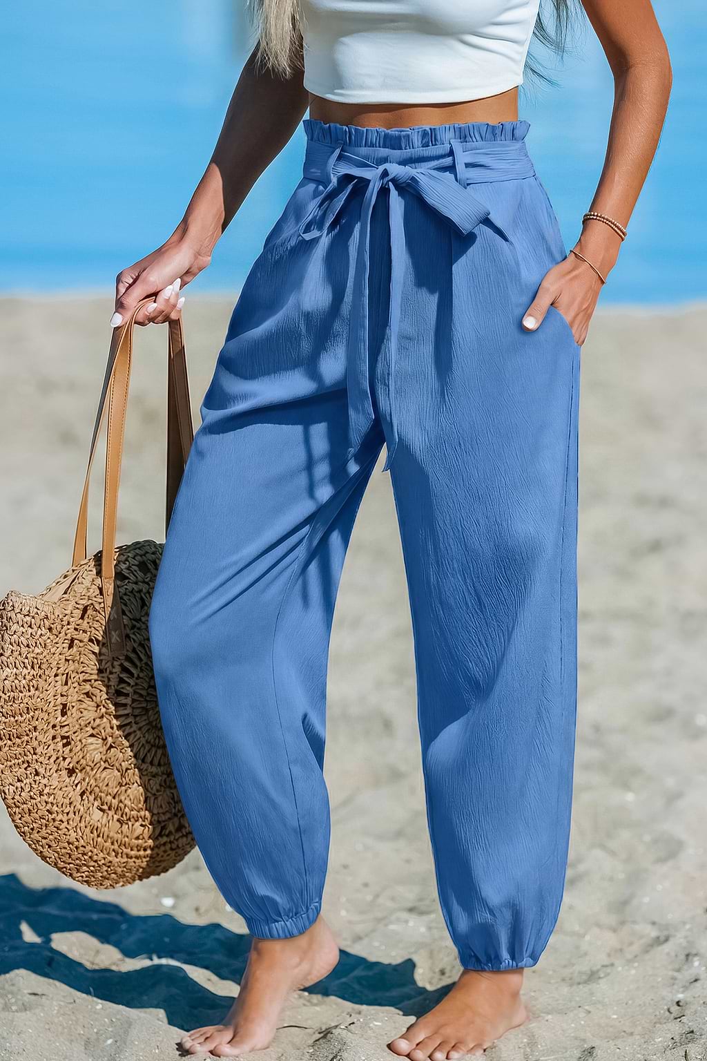 Casual Friday Blue Pants