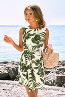 Charmer Tropical Mini Dress