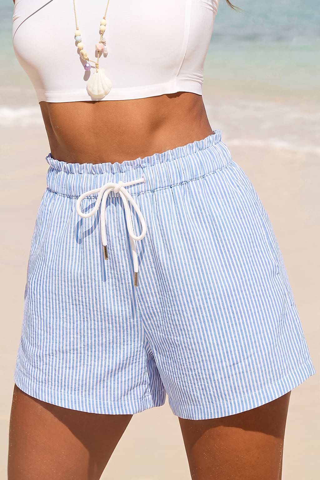 Inner Peace Striped Shorts