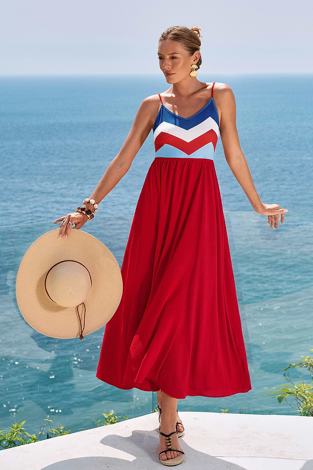 Good Taste Chevron Maxi Dress Good Taste Chevron Maxi Dress