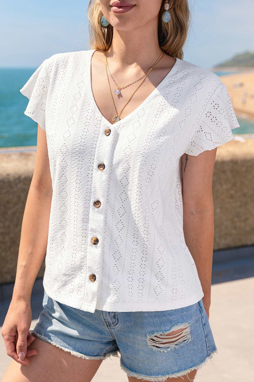 In Balance White Top