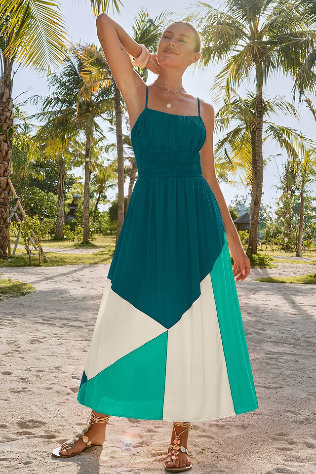 honey teal maxi dress Honey Maxi Dress