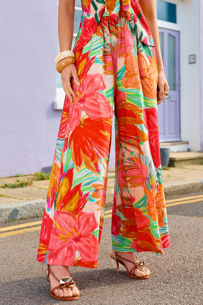 Just Like Spring Floral Pants