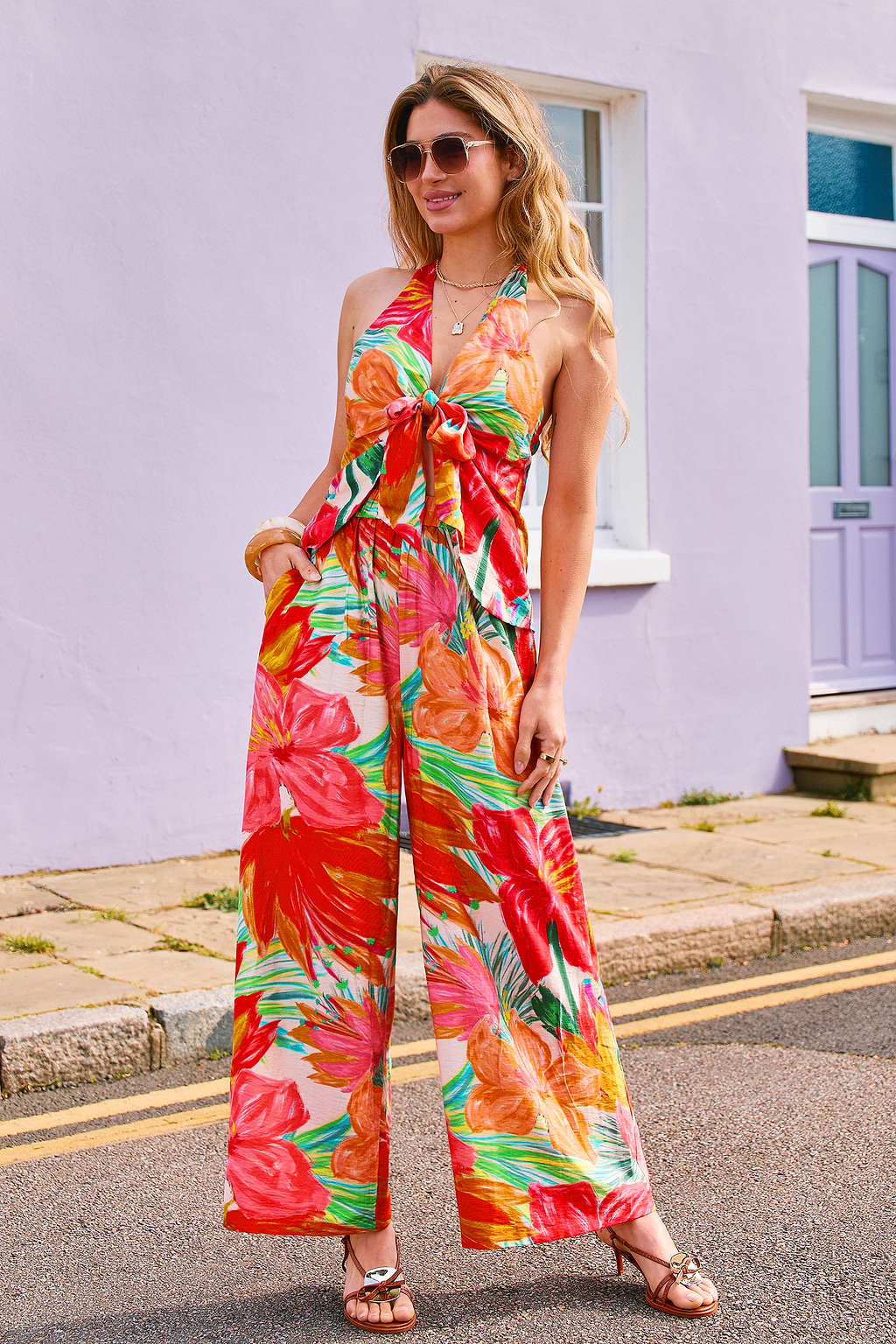 Just Like Spring Floral Pants