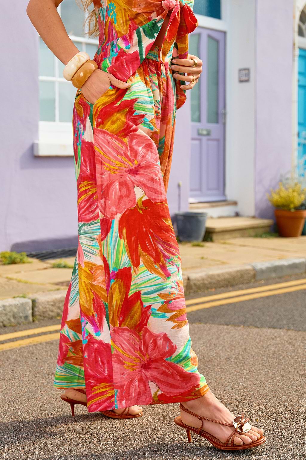 Just Like Spring Floral Pants