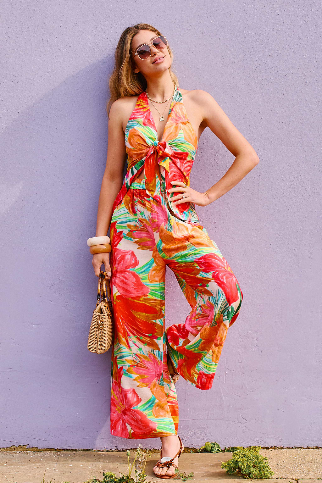 Just Like Spring Floral Pants