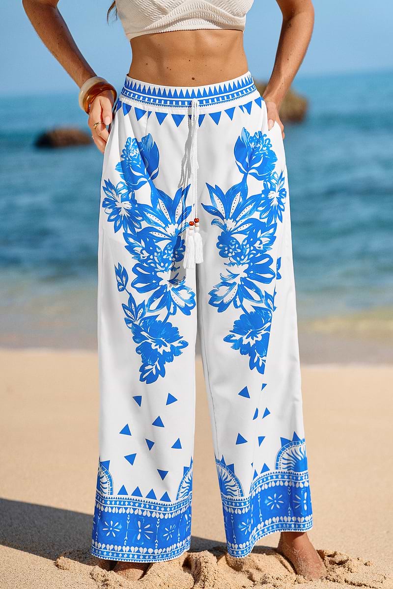 Pantaloni floreali By Chance