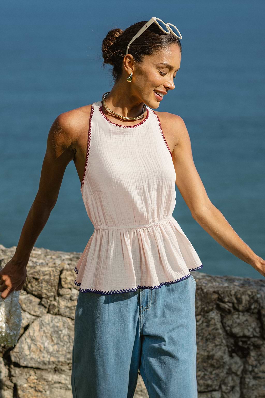 My Affection Beige Top
