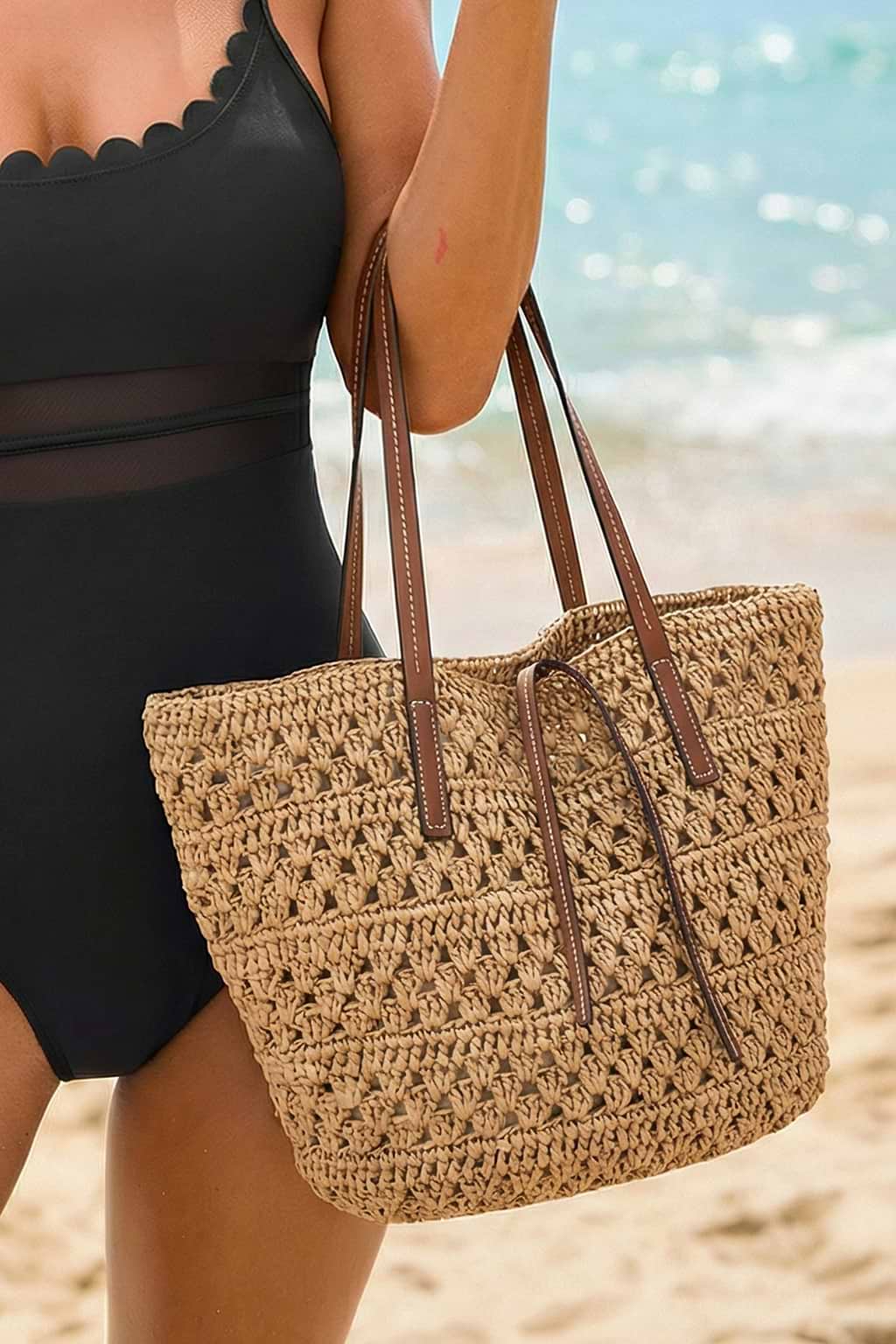 Only Way Straw Bag