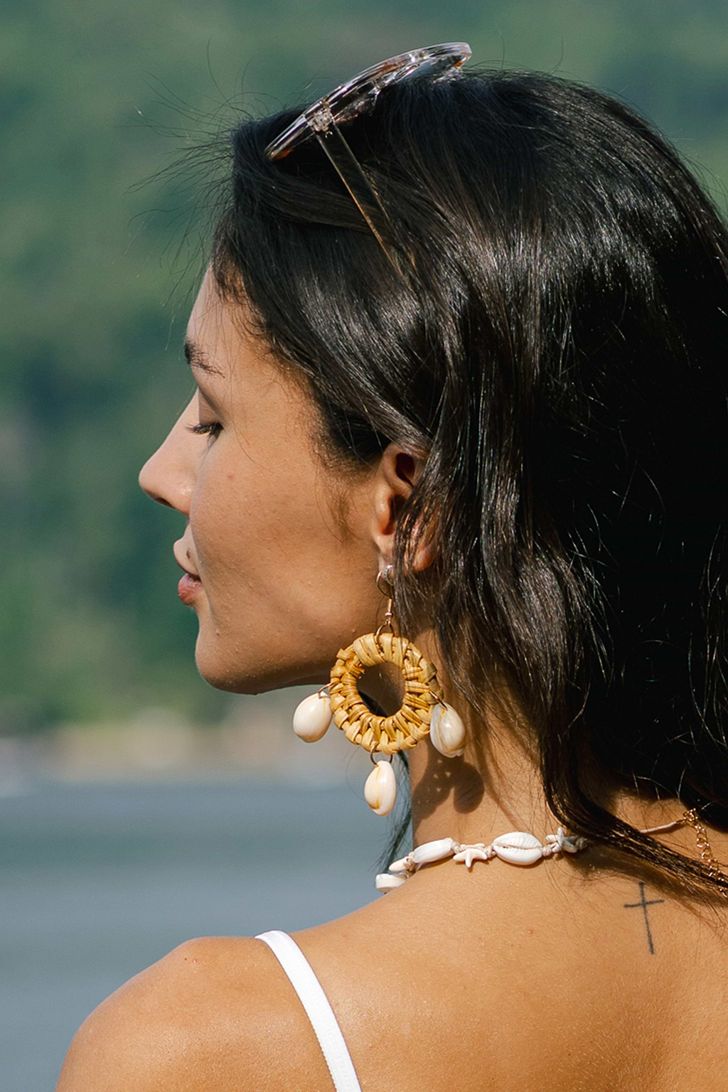 Sunset Detour Seashell Earrings Set