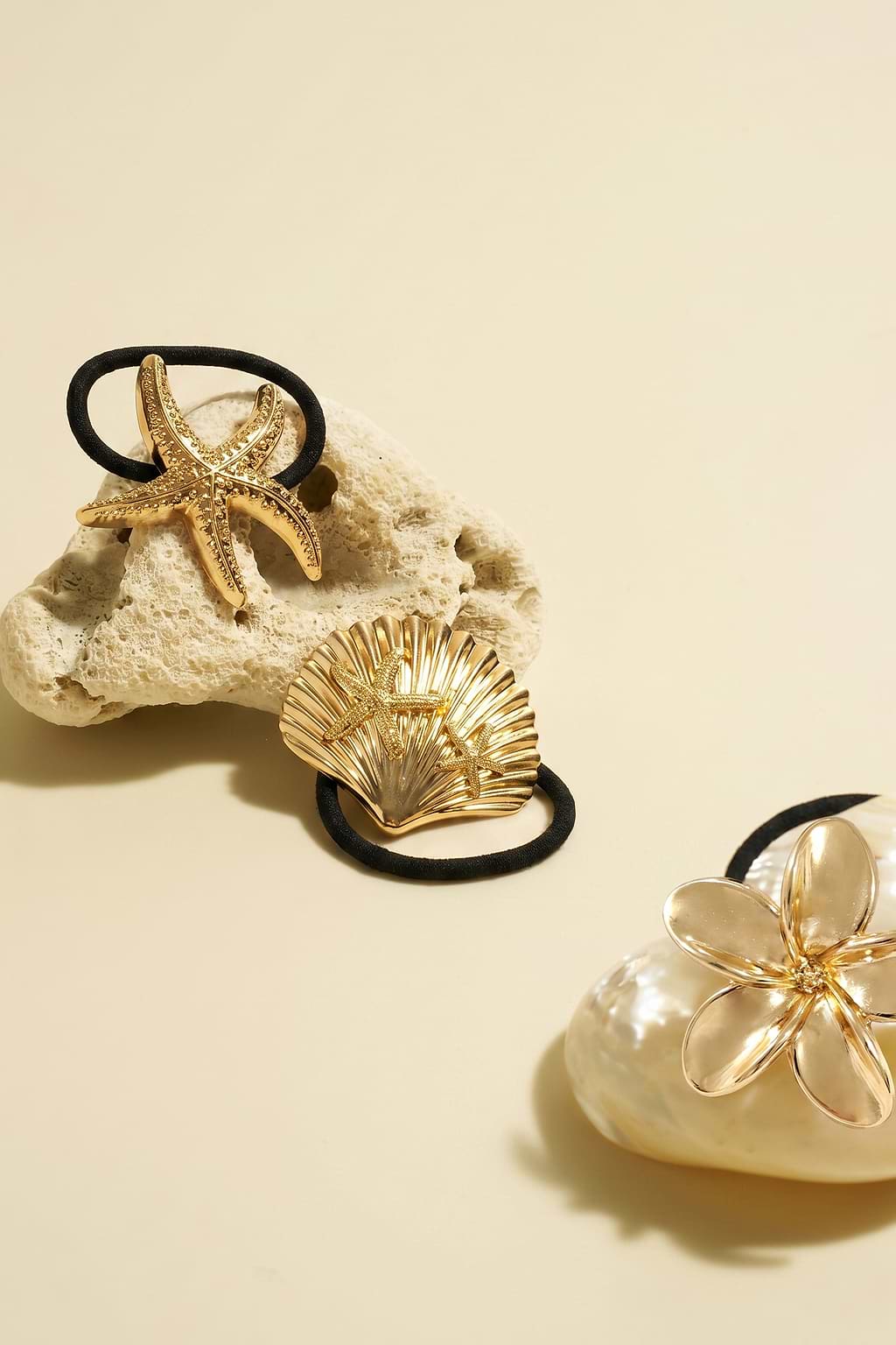 Nice Touch Gold-Tone Hair-Tie