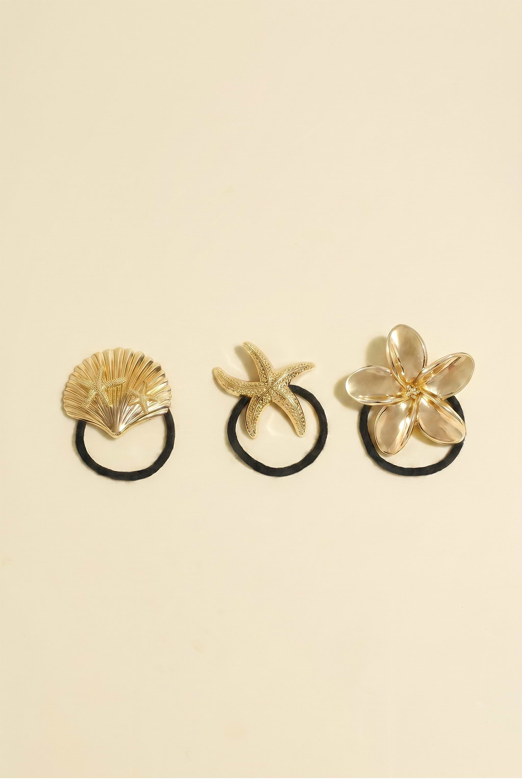Nice Touch Gold-Tone Hair-Tie