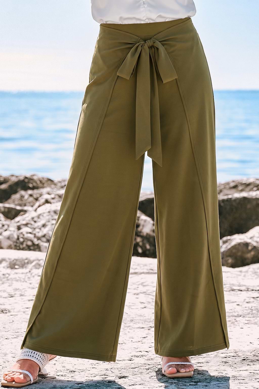 Keep Me Posted Green Pants