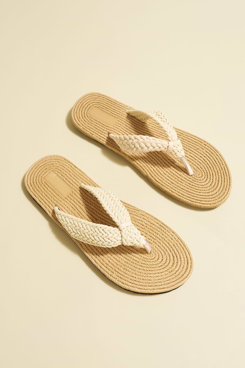Keep It Moving Beige Sandals