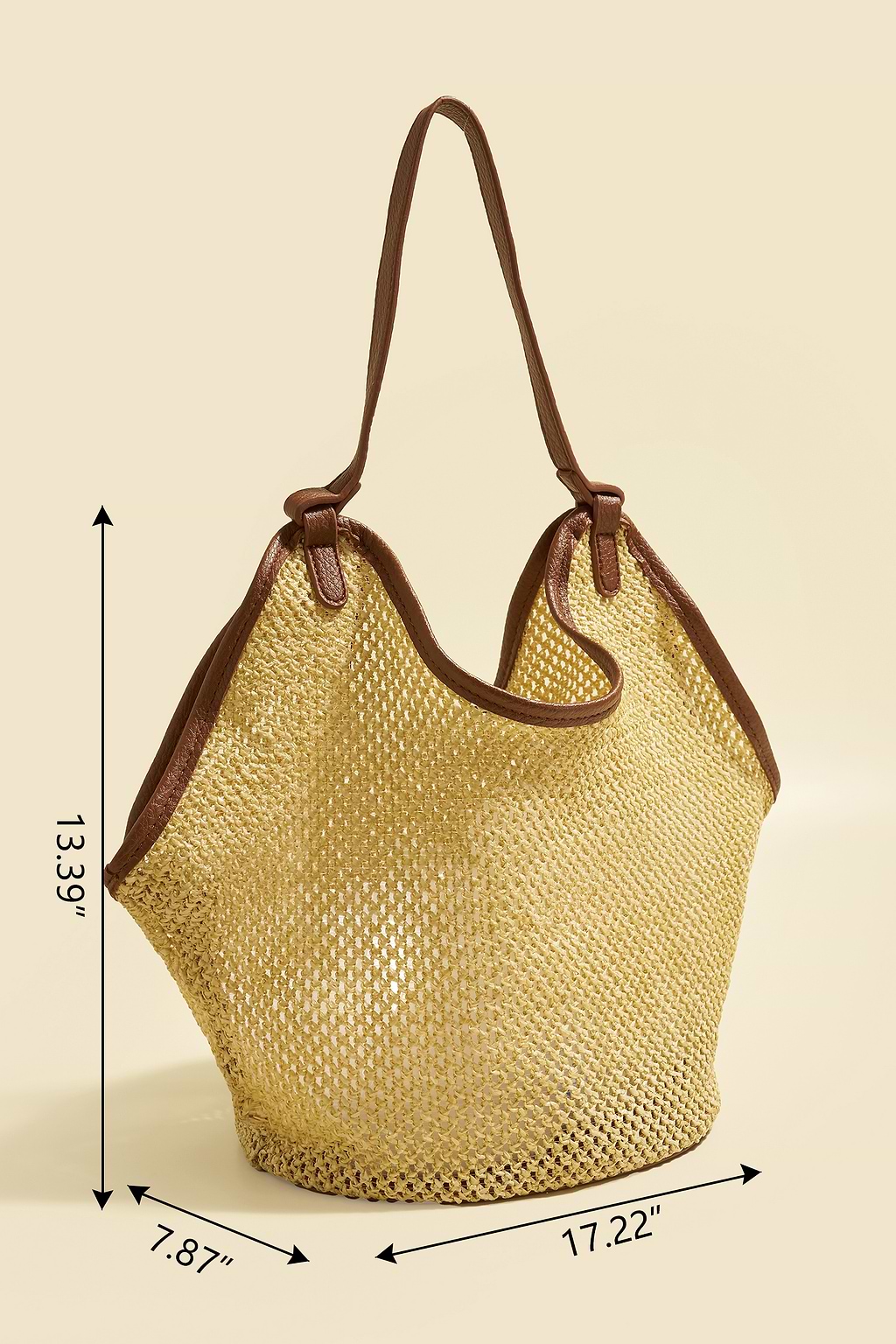 Coast Along Straw Bag