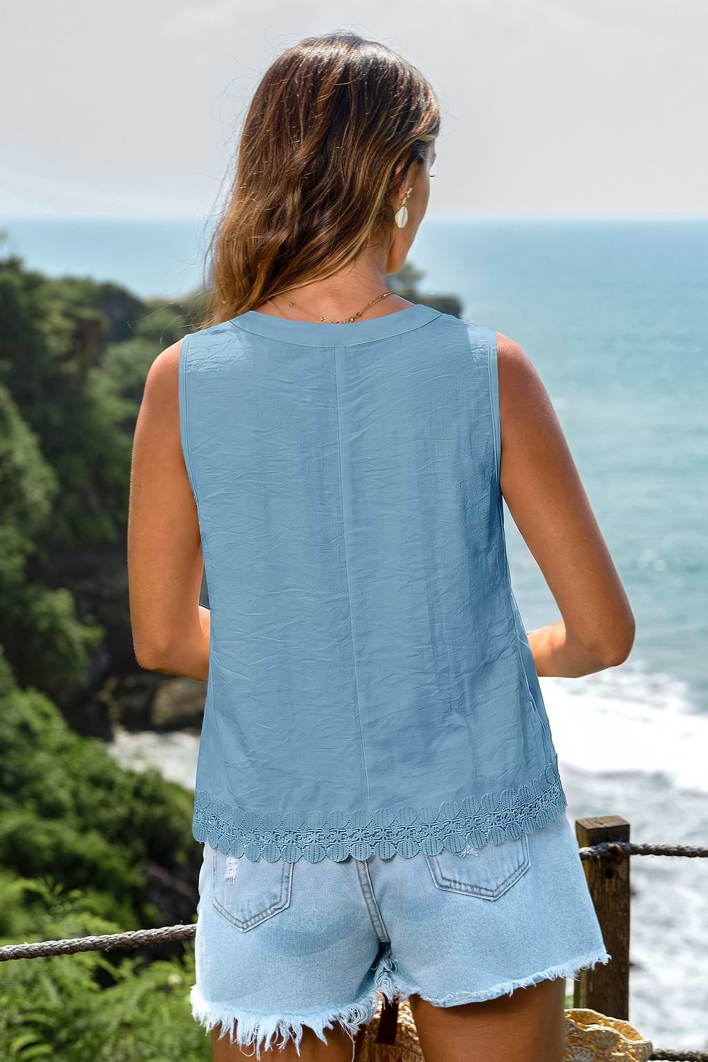 Countryside Blue Top