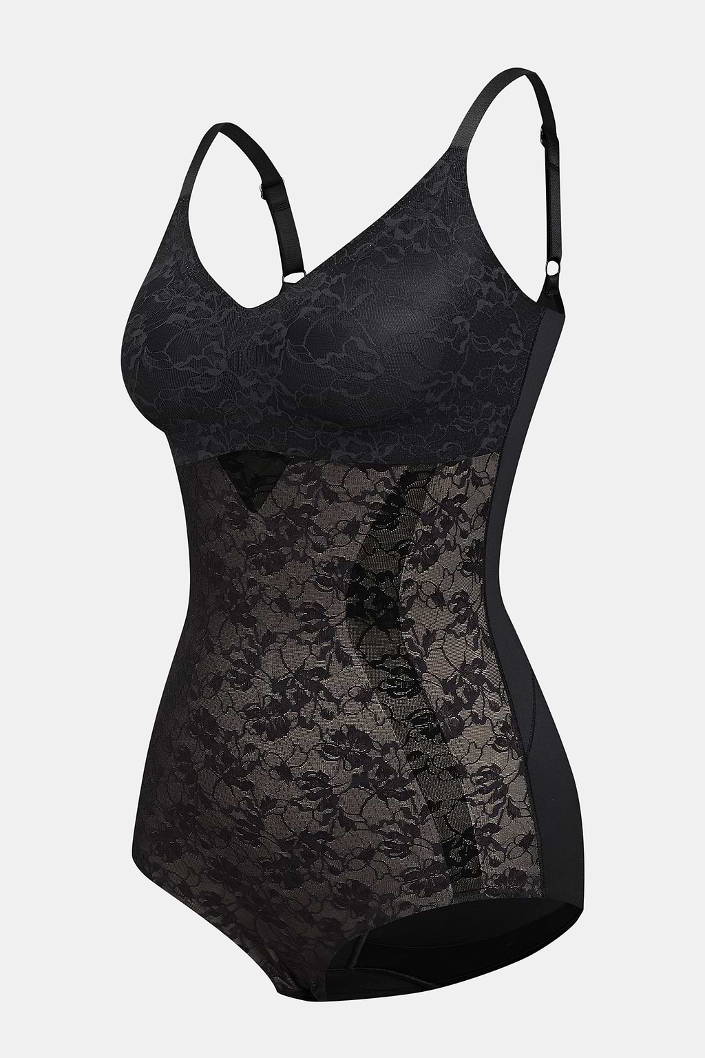 Smooth Talk Black Shapewear Bodysuit