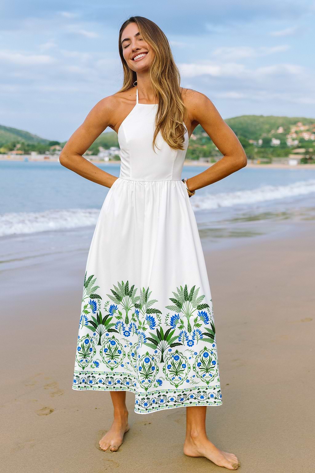 Daydream Believer Floral Midi Dress