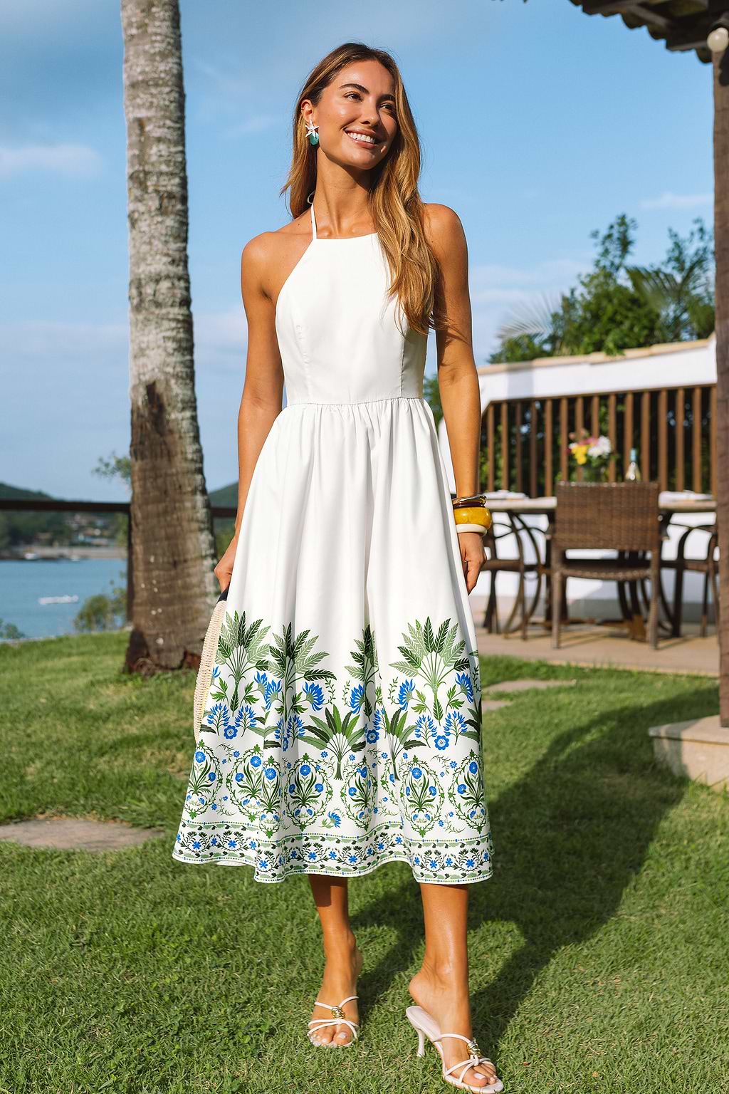 Daydream Believer Floral Midi Dress